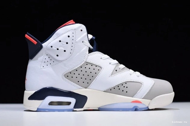 Rep 23-Neutral Retro Grey-Sail White Tinker Infrared 384664-104 Air Jordan 6 0822